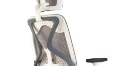 Ergonomic Cell Bell chair with adjustable headrest and breathable mesh back for maximum comfort and support in any workspace.