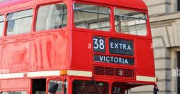 Doubledecker The symphony of the city echoed through the streets as the iconic Double Decker London Bus rumbled by. The deep