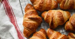 CROISSANTS The of CROISSANTS baking in the oven is one of the most comforting and enticing that can fill a kitchen. As the