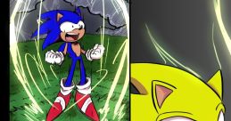 Super Transform Sonic The first that comes to mind when thinking about Super Transform Sonic is the iconic transformation