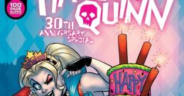 When you encounter harley quinn When you encounter Harley Quinn, the first thing you may notice is the of her trademark