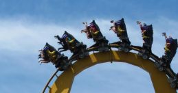 Six Flags Play and download Six Flags clips. #cyborg cyber #rollercoaster #amusement park #carnival #ride #vomit #hurl