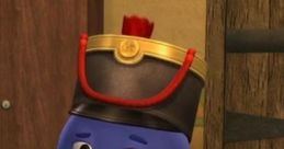 Pablo from The Backyardigans wearing a soldier's uniform and hat, ready for an adventurous performance in Season 1.