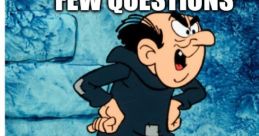 Your father is foking gargamel? Your father is foking gargamel? The phrase echoed through the dimly lit room, catching