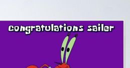 Congratulations Spongebob Guy The phrase "Congratulations Spongebob Guy" rings out in a burst of excitement and