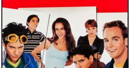 Can't Hardly Wait movie poster featuring a group of teens excited for an unforgettable graduation party on June 12th.