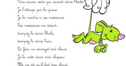 UNE SOURIS VERTE The first that comes to mind when thinking of "Une Souris Verte" is the playful laughter of children. It