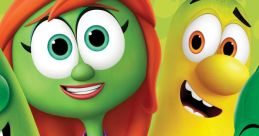 Cheerful VeggieTales characters with vibrant colors and unique personalities, promoting fun and friendship in animated stories.