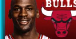 Michael Jordan's stats in NBA Jam: Speed, 3 pointers, dunks, and defense ratings for Chicago Bulls gameplay.