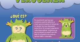 Colorful guide on understanding and managing feelings of vergüenza, including tips for overcoming anxiety and insecurity.