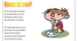 Se você pretende saber quem eu sou! (Cantando) The melodic voice of a woman fills the air with the opening words, "Se você