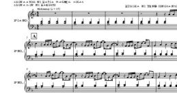 Piano sheet music for "iKaw" by Yeng Constantino, featuring basic piano arrangements and musical notations.