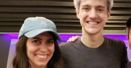 Two podcasters smiling together, showcasing enthusiasm for the H3 Podcast in a vibrant studio setting.