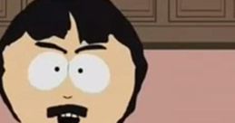 Randy Marsh in the kitchen, expressing his iconic personality from South Park's comedic scenes.