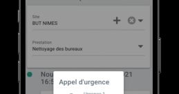 Alerte suivi The first that catches your attention is the urgent ringing of an alarm. It reverberates through the space,