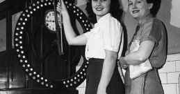 Stock Footage - Workers Punching Time Clock - USA, 1940s Play and download Stock Footage - Workers Punching Time Clock -