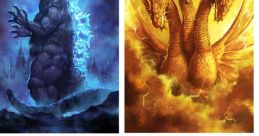 Void Ghidorah roar The eerie silence that filled the air was suddenly shattered by a deafening roar that seemed to come from