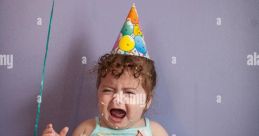 Party Hat Crying The first that comes to mind when thinking about Party Hat Crying is a high-pitched wail, akin to the