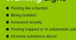 If you're feeling suicidal If you're feeling suicidal, you may start to notice a cacophony of swirling around in your mind.