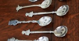 Spoons The of spoons clinking against each other is a familiar and comforting in many households. The metallic chime of