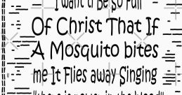 Singing mosquito josue The distinctive of a "Singing mosquito josue" can be both captivating and irritating at the same