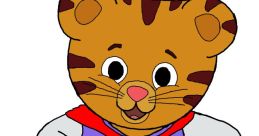 Daniel the tiger As you listen to the playful laughter and chatter of children in the background, you can hear a familiar