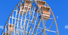 Ferris whell!LEDJWOHD The of a Ferris wheel rotating is a delightful symphony of creaks and groans intertwined with the