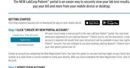 LabCorp Patient portal guide: Create, verify, and access your lab results easily from mobile or desktop.