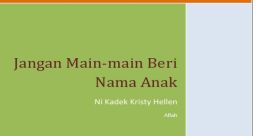 JANGAN MAIN BABI PULAK...... The phrase "JANGAN MAIN BABI PULAK....." echoes through the air, loud and clear, commanding