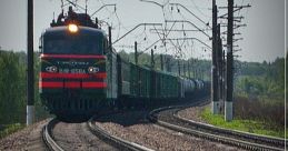 Поезд The of a train, or поезд in Russian, is a symphony of mechanical rhythms and harmonies that punctuates the landscape.