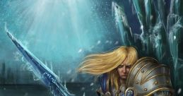 Arthas - late The echoing of heavy footsteps reverberated through the empty hallways of the abandoned castle. Each step