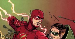 The Flash Wins The of a sleek body slicing through the air like a bolt of lightning reverberates through the city