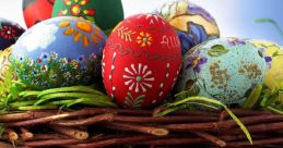 Easter Holiday Play and download Easter Holiday clips. #easter #eggs #easter break #slide #roll