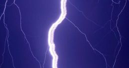 Lightning LONG The crackling of lightning is a like no other. It is a sudden burst of energy that can be startling and