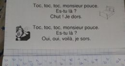 TOCTOC OUI The distinct of "TOCTOC OUI" fill the air with a playful rhythm, a unique melody that seems to beckon attention.