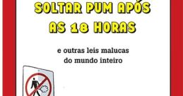 Nem um peido o cara não pode soltar! The phrase "Nem um peido o cara não pode soltar!" is a humorous and colloquial