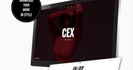 Cex Commercial Intro The Cex Commercial Intro begins with a jarring blast of electronic , filled with sharp synths and a