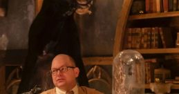 Nandor ponders in the cozy lair, surrounded by candles and a bear, reflecting the eerie charm of What We Do in the Shadows - Season 2.