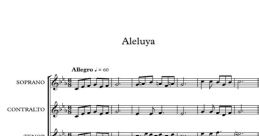 ALELUYAAAAA The of "ALELUYAAAAA" echoes through the room, filling the air with a sense of jubilation and praise. It is a