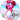 Birdo from Super Mario Advance, featuring a pink character with a large bow, vibrant colors, and a playful expression.