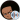 Huey Freeman with a serious expression, showcasing his iconic hairstyle and determined gaze in a striking portrait.