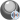 Circular design featuring the Announcer from BFDI, showcasing a smooth, glossy surface and gray color tones.