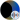 Colorful representation of a black hole (BFB) illustrating gravitational effects and light distortion.