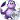 Purple BonziBUDDY character holding a globe and banana, representing tech nostalgia and meme culture.