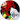 Knuckles from Sonic, showcasing his iconic red spiky hair and signature green and yellow shoes, ready for action.