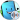 Happy cartoonish smartphone character with a blue screen, showcasing a friendly smile against a green background.