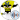 Dr. Neo Cortex, a yellow, villainous cartoon character with a distinct hairstyle and white lab coat, known for his clever plans.