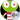 Cheerful green character from PBS KIDS' "Dot!" sporting a red and white striped shirt, promoting fun and learning for kids.