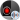 Hal 9000 in sleek design with glowing red eye, representing artificial intelligence from classic sci-fi film.