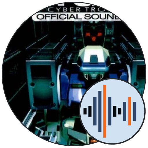 TYCY-5488  CYBER TROOPERS BIRTUAL-ON OFFICIAL SOUND DATA ヴァーチャロン セガ SEGA